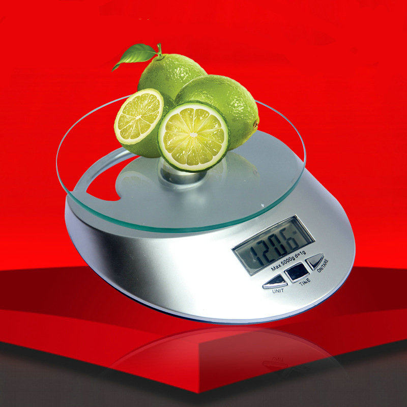 Precision kitchen electronic scale Baking weighing scale Hairdressing electronic scale dyeing cream scale Household gram scale KE