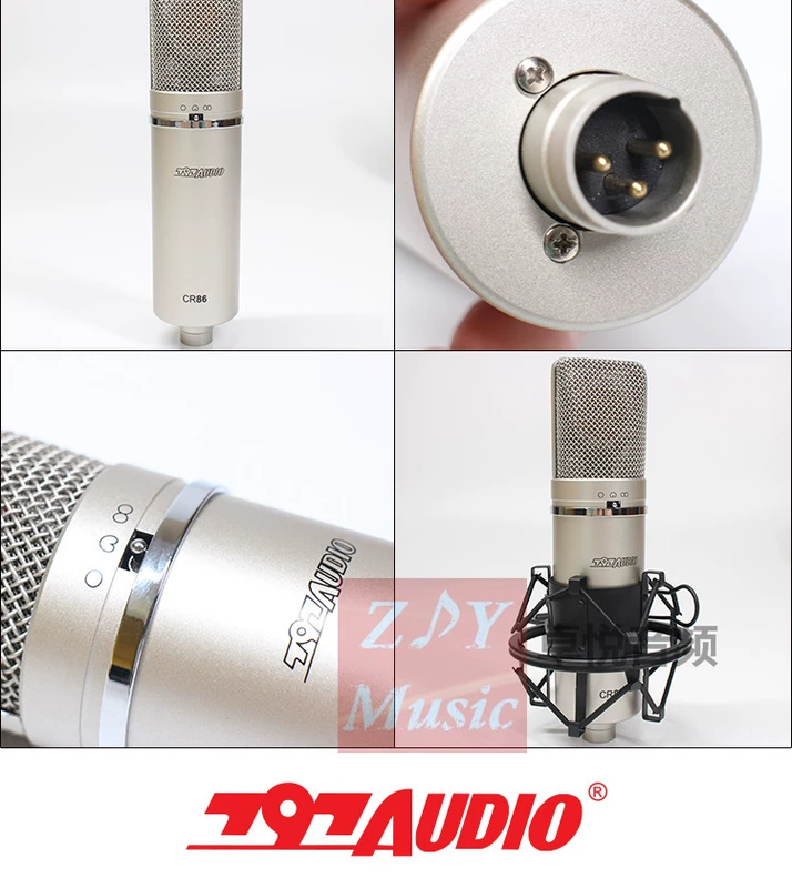 797AUDIO CR86 micro ghi âm điện dung lớn K bài hát lồng tiếng nhạc cụ thu âm cá nhân phòng thu - Nhạc cụ MIDI / Nhạc kỹ thuật số