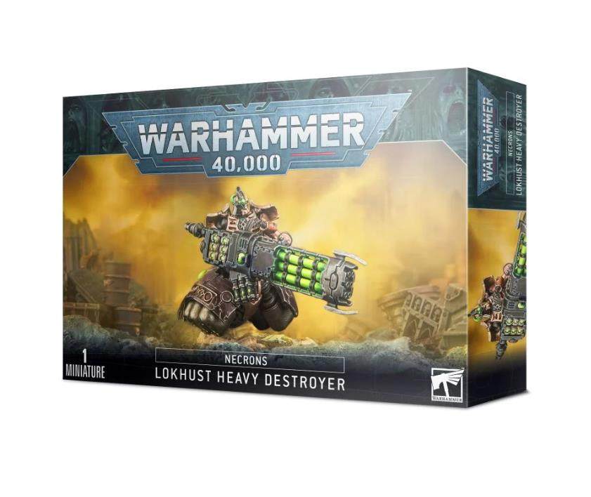 Космический некромант Warhammer 40K: Перезаряженный разрушитель НЕКРОНОВ, ТЯЖЕЛЫЙ разрушитель ЛОХАСТОВ Изображение 1