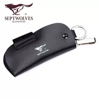 Septwolves, ключи от машины, мужская ключница, женский брелок, кожаный замок, из натуральной кожи