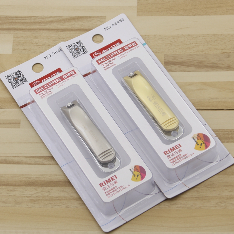 Japan-US A6483 Nail Cut Japan Beauty Gift Big Number Nail Knife Supermarket Boutique Single Package Nail Clippers