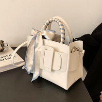 French high level senses package women 2021 fall new 100 hitch fashion single shoulder sloped satchel casual handbag