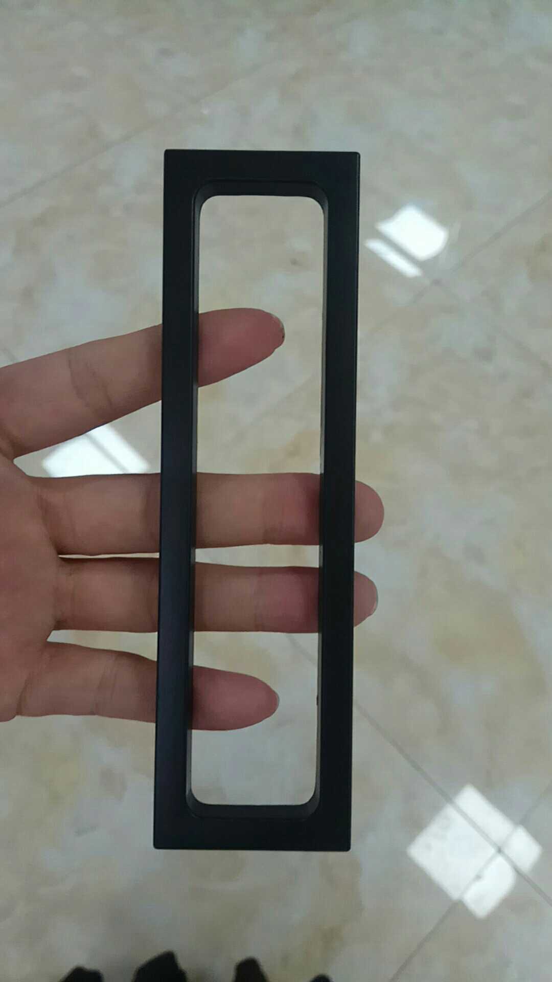 Wardrobe door narrow side handle sliding door handle narrow side handle extremely narrow handle black white