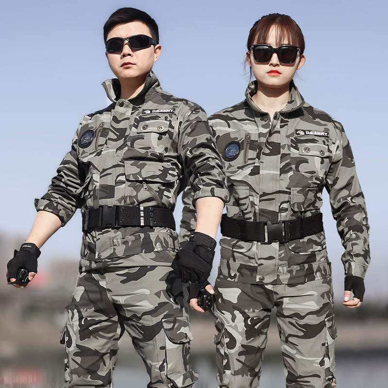 China's new cotton camouflage suit genuine thickened welder anti-scalding labor insurance work clothes men's wear-resistant wear spring