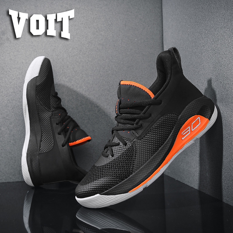 Voit Walter broken code clearance basketball shoes men's summer breathable shock-absorbing wear-resistant sports shoes high-top sneakers boots