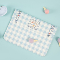 Halodtudio Liner bag Suitable for Apple Xiaomi ipad laptop bag Clamshell plaid protective cover