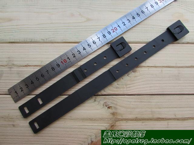 GF Custom US military German Spotted German style bag Molle system EDC clip fastener inserts buckle DIY accessories 5 inches