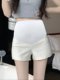 孕妇短裤夏季修身薄款外穿弹力西装裤子夏装百搭托腹防走光打底裤