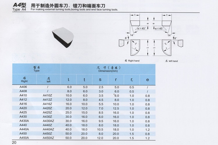 Công cụ cắt cacbua Great Wall Công cụ tiện ngoài Công cụ tiện ngoài Cao YT798 YT758 YG546 / A430A425 - Dụng cụ cắt