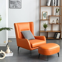 Северный одиночный диван стул гостиной балкон -стул кожаный стул тигр ленивый диван -стул легкий роскошный высококазовый стул Столт