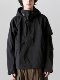 Njwn J101-Gt Functional Basic Outdoor Windproof and Waterproof Stand-Up Collar Hooded Jacket, Not Acronym
