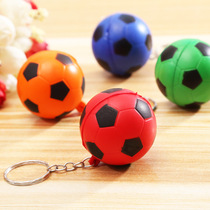 Football keychain simulation PU ball key chain personality creative couple keychain pendant fan commemorative gift