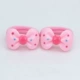 Phụ kiện tóc cho trẻ em Khăn lông dễ thương Em bé Sakura không làm tổn thương tóc vòng mũ Cô bé tóc dây trang sức kẹp càng cua 3 răng