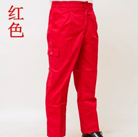 Летние красные штаны