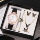 Нишевый высококачественный легкий роскошный дизайн sense butterfly jewelry полный набор рождественских подарков для девочек ins jewelry mini 2