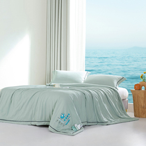 2022 new washed cotton cool sensation Summer cool quilts by machine washable summer quilts by the air conditioning by the thin quilt by the cold.