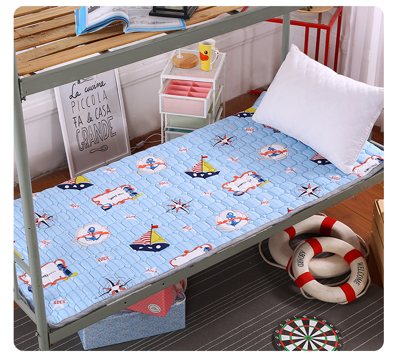 phần mỏng tatami nệm 1,2m 0,9 giường đơn ký túc xá sinh viên nệm nệm đệm trượt 1.5 / 1.8m - Nệm nệm 2m x 2m2