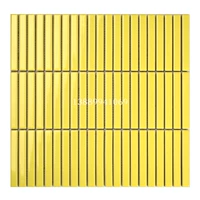 Светло -желтая блестящая поверхность 12739 частицы 12*92*7 мм