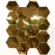 Золотое зеркало бесшовное 12,3 штук за квадрат