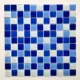 Синий и белый 4 цвета, частицы 25*25мм