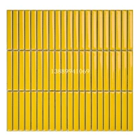 Желтый глянцевый 12339 частицы 12*92*7 мм