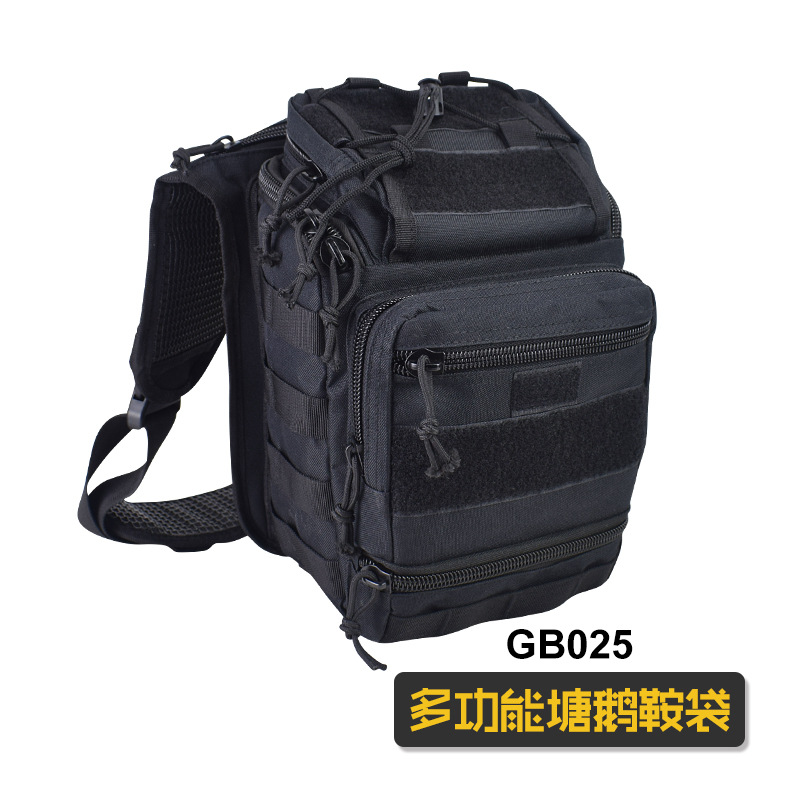 Military Fans Outdoor Pond Goose Saddle Bag Tactical Bag Multifunction Single Shoulder Inclined Cross Pack Photographic Camera Bag 2023 New-Taobao