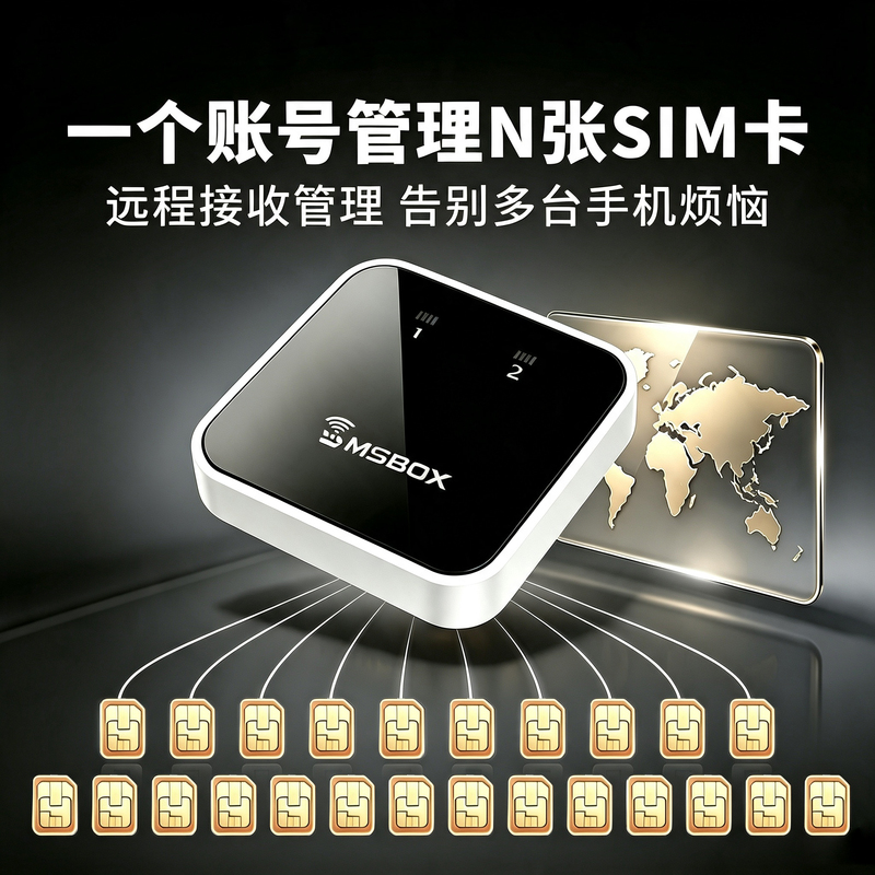 Wifi Sms Treasure Information Forwarding Automatically Receives Multi-Sim Cards, Dual Sim Dual Standby, Multi-Sim Assistant Online Management