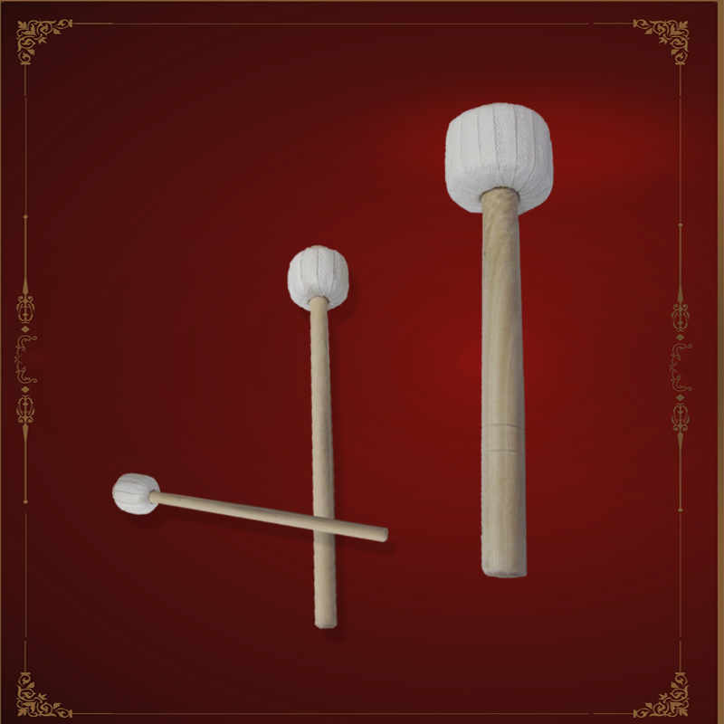 Wave guitar ringing copper cloth drum stick gong stick medium knocking gong stick knocking gong hammer stick gong hammer stick knock gong stick beat gong stick