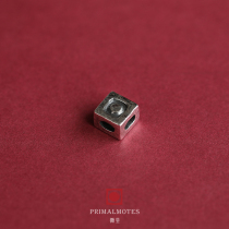 (produced by dust) 925 silver beads Baixiang seed back cloud play bracelet accessories logo beads