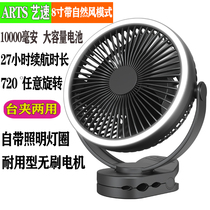 USB small fan Electric fan Stroller clip fan Student dormitory kitchen office Fishing portable clip fan