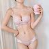 Thép miễn sexy ngọt ngào thắm cup áo ngực nửa cốc tụ tập trên ngực nhỏ để bảo vệ phù hợp với womens đồ lót võng. 