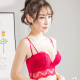 Thép miễn sexy ren hoa áo ngực bộ tập hợp thở ít áo ngực breastsuits thể điều chỉnh.