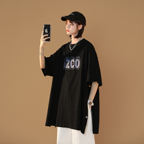 Short Sleeve T-Shirt Woman 2021 New Summer Design Sensation Small Crowd Chic Harbor Taste Row Button Loose Half Sleeve Blouse Tide