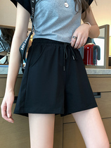 Sports shorts womens summer thin loose thin three wide leg pants 2021 new casual running a pants