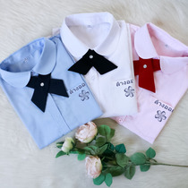 Xiaoshui same Thai school uniform Nano original embroidered JK shirt short sleeve Thai uniform top size female summer