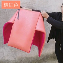 Electric car windbreak is thickened in winter waterproof and windproof is split type simple PU fabric warm knee pads