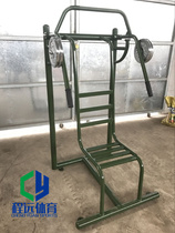 Pushing frame unit training equipment barbell aggravated sitting and pushing trainer weightlifting force training equipment