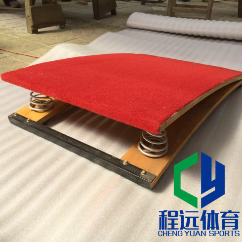 Springboard Springboard Athletics Springboard GYMNASTICS TAEKWONDO MARTIAL ARTS S TYPE WOODEN SPRING PEDAL CHILDREN SPRINGBOARD