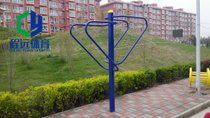 Outdoor fitness equipment Double parallel bar Outdoor square Park fitness community School fitness path High and low parallel bar