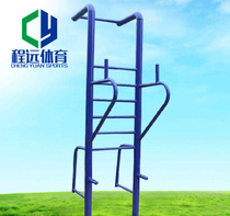 Outdoor fitness path parallel bars abdominal muscle combination training device abdominal muscle frame Community Park elderly children fitness