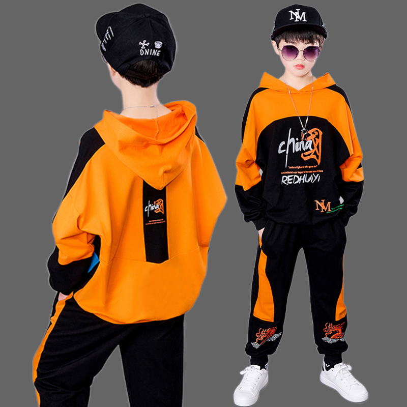 Children's Clothing Boys' Stylish Outfit 2026 New Model Big Boy Sweatshirt Kids' Baby Clothes Autumn Fashion Cool and Trendy