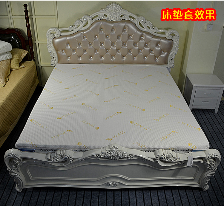 Thái lan Latex Nệm Cover Hoàn Toàn Dây Kéo Có Thể Tháo Rời Simmons Giường Bìa Cao Su Mat Coat Bed Tùy Chỉnh