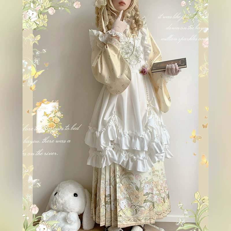 Подлинная флисовая шинель, демисезонная маска, стиль Lolita