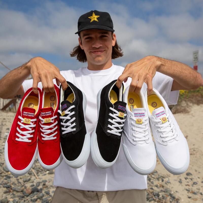Jimmy Wilkins Signature Lakai Skateboard Shoes, Suede Leather Upper, Wear-Resistant Rubber Outsole