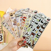 Наклейка, памятная картина, мультяшные наклейки, панда, деликатесы, подарок на день рождения