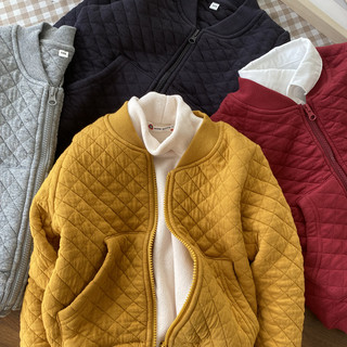 Relocation benefits/warmth/hollow temperature lock/air layer quilted jacket/children's lightweight cotton clothing