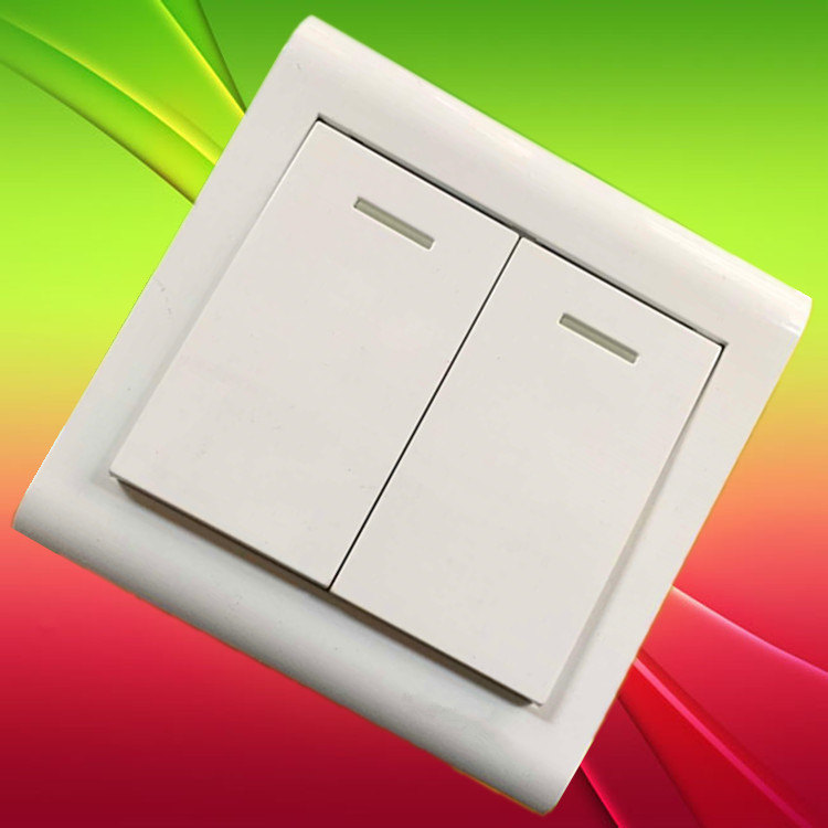 Concealed Two Open Double Cut Switch 86 Type 2 Open Wall Switch Panel Bialian Switch