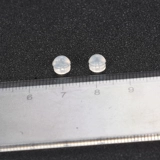 Силиконовые прозрачные пластиковые серьги, водонепроницаемый гипоаллергенный маленький нескользящий шнурок-держатель