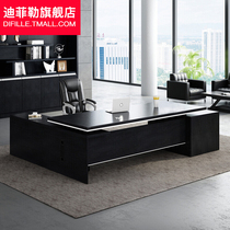 Boss desk President desk Office desk Simple modern large desk New fashion board furniture Manager desk Supervisor desk