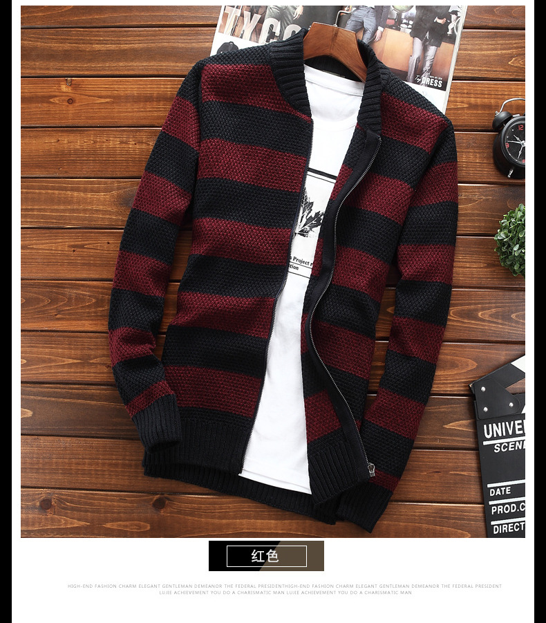Áo len nam mùa thu 2018 mới blazer nam